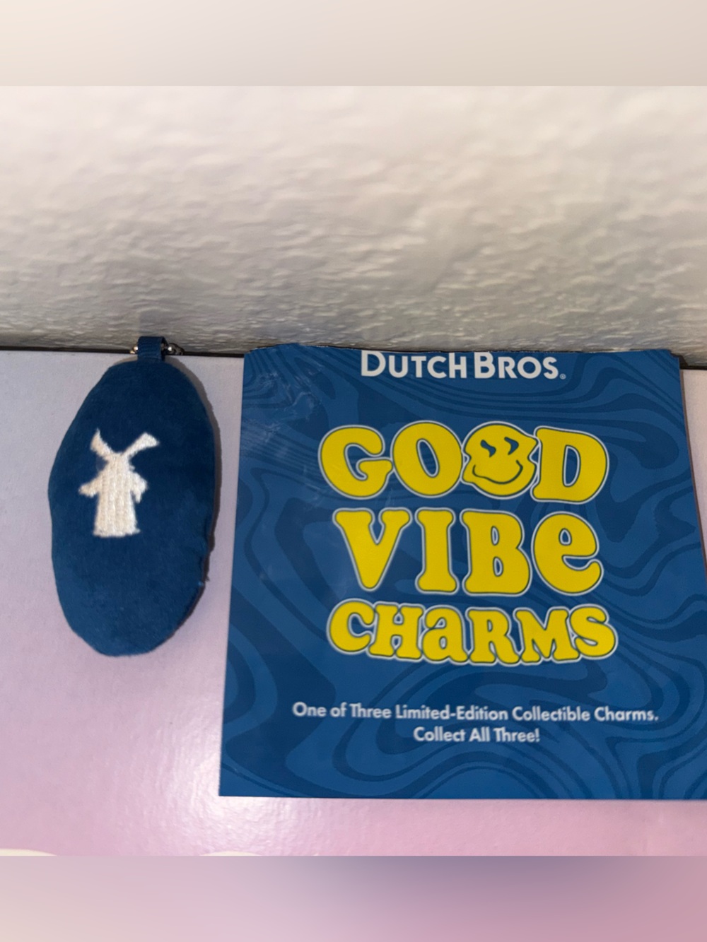 ‘Stoked’ Dutch bros keychain